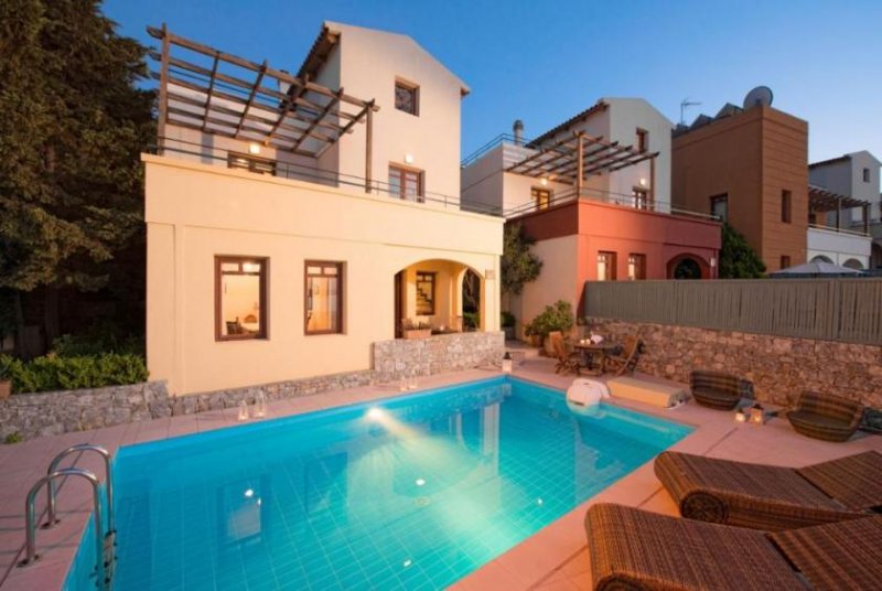 Plaka bei Chania Villen-Komplex mit Panoramablick in Plaka Haus kaufen